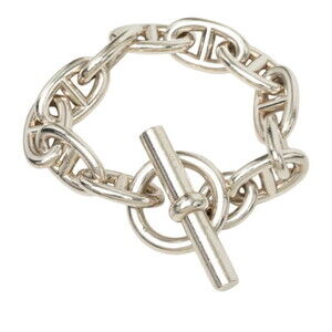 HERMES Silver Charm Bracelet